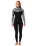 The Rip Curl Womens Dawn Patrol Pro 4/3mm Chest Zip Wetsuit in Black & White
