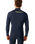 The Rip Curl Mens Dawn Patrol Pro 4/3mm Chest Zip Wetsuit in Navy