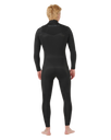 Dawn Patrol Pro 3/2mm Chest Zip Wetsuit in Black