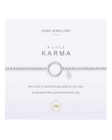 A Little Karma Bracelet in Silver