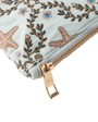 Starfish Garden Everyday Pouch in Ice Blue