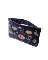 Marine Paradise Everyday Pouch in Navy