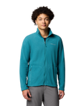 Fast Trek Light Full Zip Fleece in River Blue