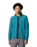 Fast Trek Light Full Zip Fleece in River Blue