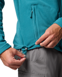 Fast Trek Light Full Zip Fleece in River Blue