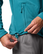 Fast Trek Light Full Zip Fleece in River Blue