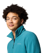 Fast Trek Light Full Zip Fleece in River Blue