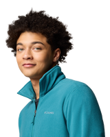 Fast Trek Light Full Zip Fleece in River Blue