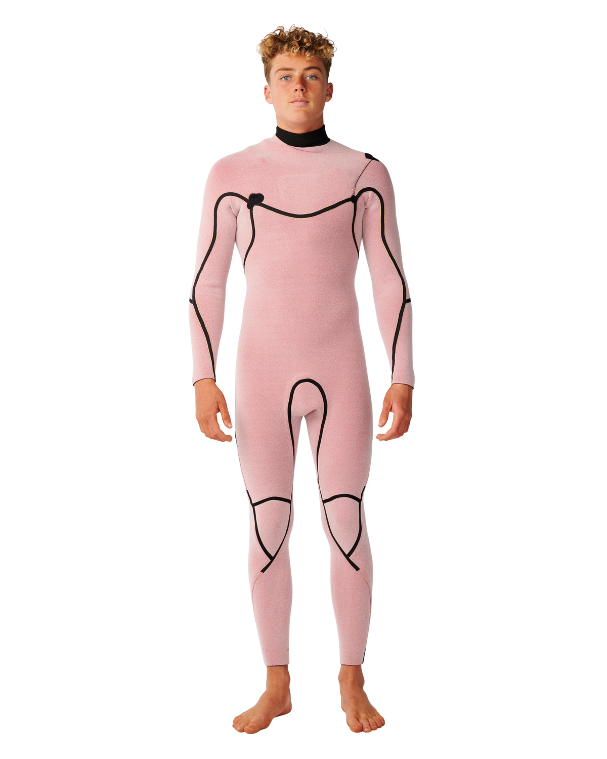 Flashbomb 5/3mm Chest Zip Wetsuit in Deep Cactus