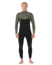 The Rip Curl Mens Flashbomb Pro 5/3mm Zipless Entry Wetsuit in Deep Cactus