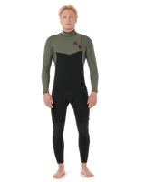 The Rip Curl Mens Flashbomb Pro 5/3mm Zipless Entry Wetsuit in Deep Cactus