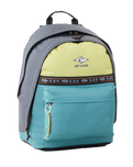 The Rip Curl Double Dome Blocker 24L Backpack in Lime