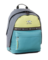 The Rip Curl Double Dome Blocker 24L Backpack in Lime