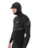 The Rip Curl Mens E-Bomb 5/4mm Hooded Zipless Entry Wetstuit in Black