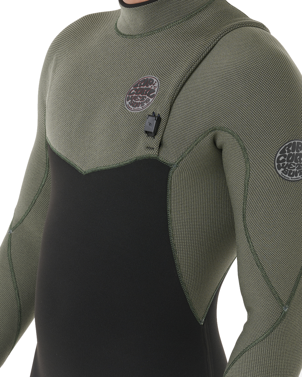 E-Bomb 4/3mm Zipless Entry Wetsuit in Deep Cactus