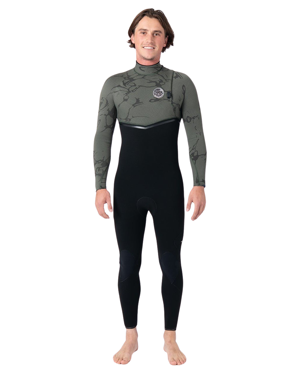 E-Bomb 3/2mm Zipless Entry Wetsuit in Deep Cactus