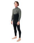 E-Bomb 3/2mm Zipless Entry Wetsuit in Deep Cactus