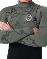 E-Bomb 3/2mm Zipless Entry Wetsuit in Deep Cactus
