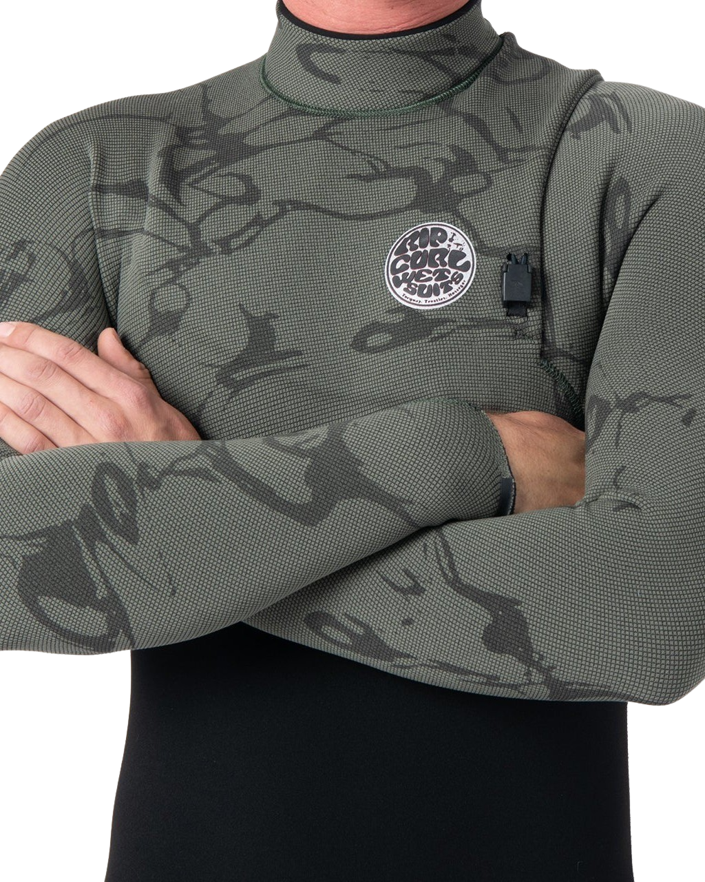E-Bomb 3/2mm Zipless Entry Wetsuit in Deep Cactus