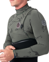 E-Bomb 3/2mm Zipless Entry Wetsuit in Deep Cactus