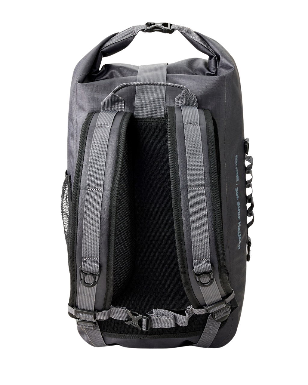 Surf Series 30L Hauler Bag in Black & Grey