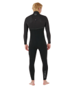 The Rip Curl Mens E-Bomb 5/3mm Chest Zip Wetsuit in Black