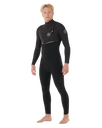 The Rip Curl Mens E-Bomb 5/3mm Chest Zip Wetsuit in Black