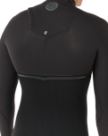 The Rip Curl Mens E-Bomb 5/3mm Chest Zip Wetsuit in Black