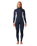 The Rip Curl Womens Womens Dawn Patrol 5/4mm Chest Zip Wetsuit in Slate