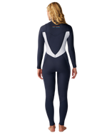 The Rip Curl Womens Womens Dawn Patrol 5/4mm Chest Zip Wetsuit in Slate