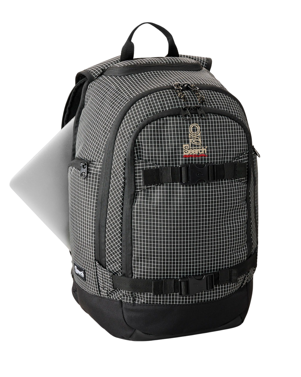 Posse 33L Ripstop Backpack in Black & White