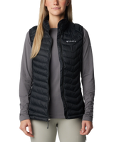 The Columbia Womens Powder Pass Womens Gilet in Black