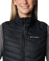 The Columbia Womens Powder Pass Womens Gilet in Black