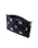 Celestial Sun & Moon Velvet Everyday Pouch in Navy
