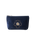 Celestial Sun & Moon Velvet Mini Pouch in Navy