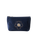 Celestial Sun & Moon Velvet Mini Pouch in Navy