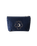 Celestial Sun & Moon Velvet Mini Pouch in Navy