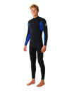 Trad 4/3mm Back Zip Wetsuit in Blue