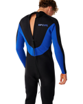 Trad 4/3mm Back Zip Wetsuit in Blue