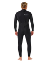 The Rip Curl Mens Trad 5/4mm Back Zip Wetsuit in Black