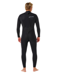 The Rip Curl Mens Trad 5/4mm Back Zip Wetsuit in Black