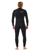The Rip Curl Mens Trad 5/4mm Back Zip Wetsuit in Black