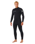 The Rip Curl Mens Trad 5/4mm Back Zip Wetsuit in Black