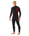 The Rip Curl Mens Trad 5/4mm Back Zip Wetsuit in Black