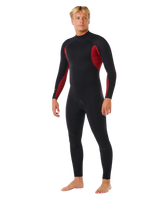 The Rip Curl Mens Trad 5/4mm Back Zip Wetsuit in Black