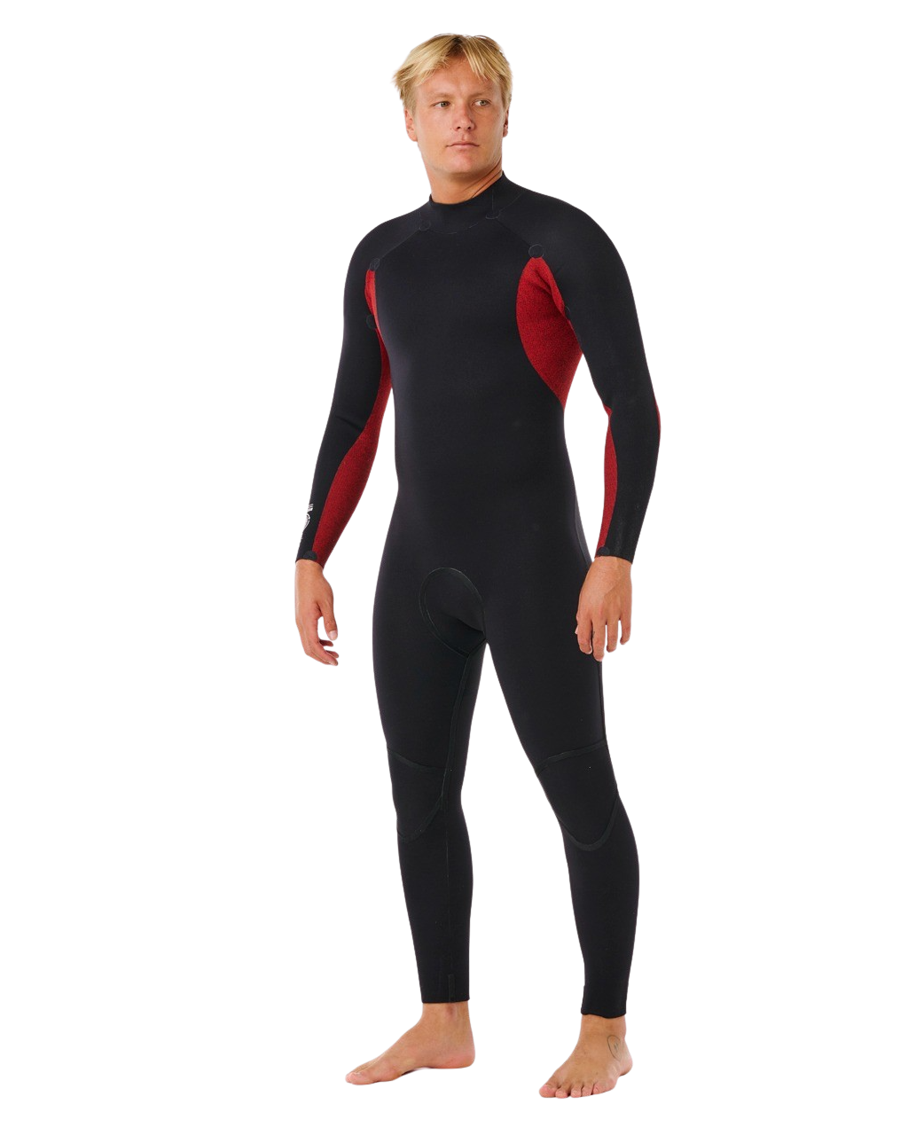 The Rip Curl Mens Trad 5/4mm Back Zip Wetsuit in Black