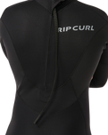 The Rip Curl Mens Trad 5/4mm Back Zip Wetsuit in Black