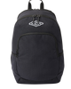 Ozone 30L Classic Patch Backpack in Washed Black