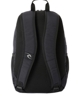 Ozone 30L Classic Patch Backpack in Washed Black