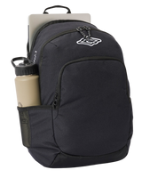 Ozone 30L Classic Patch Backpack in Washed Black
